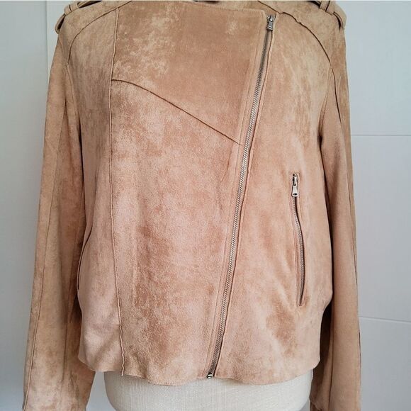 BLANKNYC  Women's Faux Leather Moto Jacket Size S - Picture 2 of 13